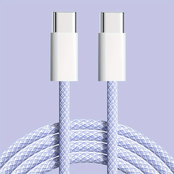 1703642206114-89b36b9b248d4b499c15d36e7a57cf45-goods.jpeg USB-C to USB-C Charging Cable Fast Charging Data Cable
