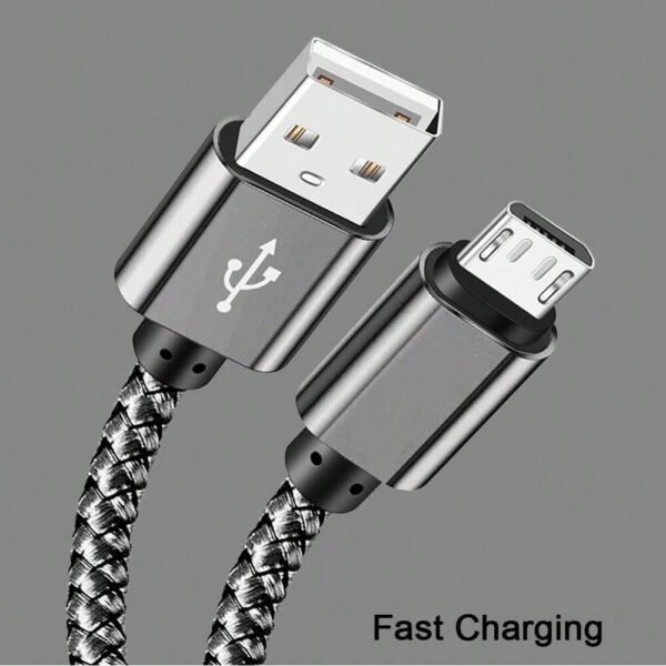 1710582046195-bcebdab928414f30aeb185a8fe775843-goods.jpeg 60W Micro USB Fast Charging Cable Nylon Braided Android Charger Cord