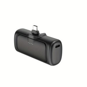 22.5W Fast Charging 5000mAh Mini Power Bank Lipstick-Sized Portable Charger