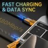 6aa929a7-cbea-4b00-876c-94fbb78b32c4.jpg 4-in-1 Fast Charging Cable with USB-A Multi Charging Cable