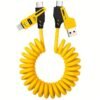 8756302c-bfaa-4686-bc6d-0fe89bb40cc8.jpg 4-in-1 Spring Data Cable 65W Fast Charging Multi-Device Charging Cable