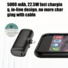 b1d67a21-fdc6-49f9-b80c-39c0b705051a.jpg 22.5W Fast Charging 5000mAh Mini Power Bank Lipstick-Sized Portable Charger