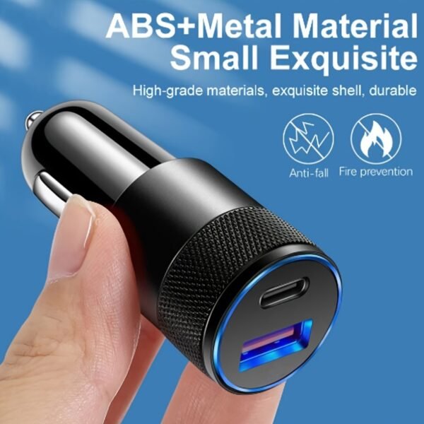 43W Dual-Port USB Car Charger