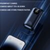 10,000mAh 22.5W Fast Charging Power Bank with Type-C & IP Cables – Blue