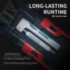 Rechargeable Power Bank Flashlight with 3 Lighting Modes
