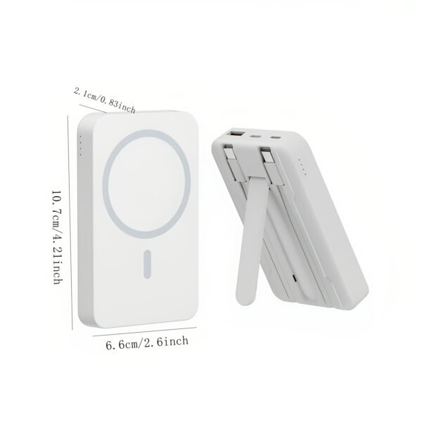 10,000mAh High-Capacity Wireless Power Bank Portable Charger