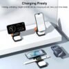 3-in-1 Foldable Magnetic Charging Station for iPhone, Apple Watch & AirPods