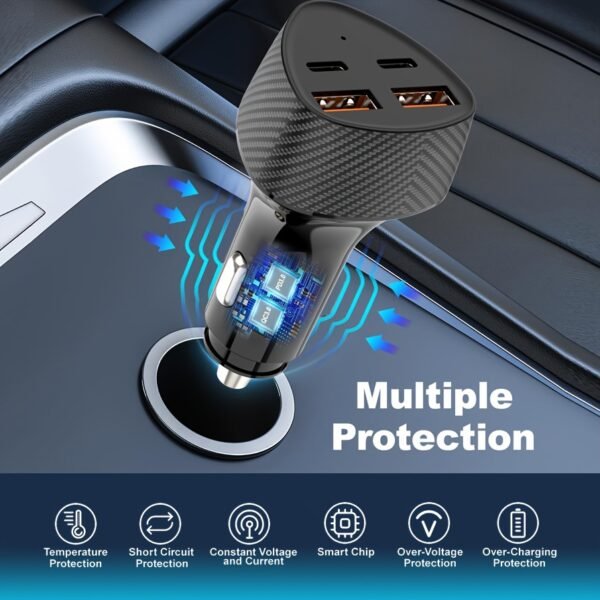 ed546d6e-f728-4895-9d14-30842fdb7554.jpg USB-C Fast Charging Car Charger